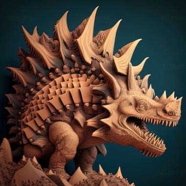 3D model Stegosaurus (STL)